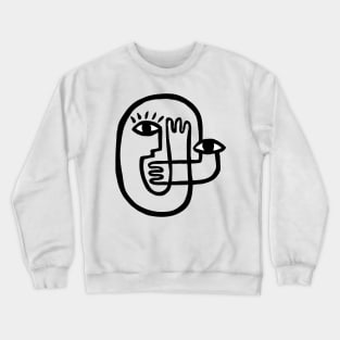 Arms crossed Crewneck Sweatshirt